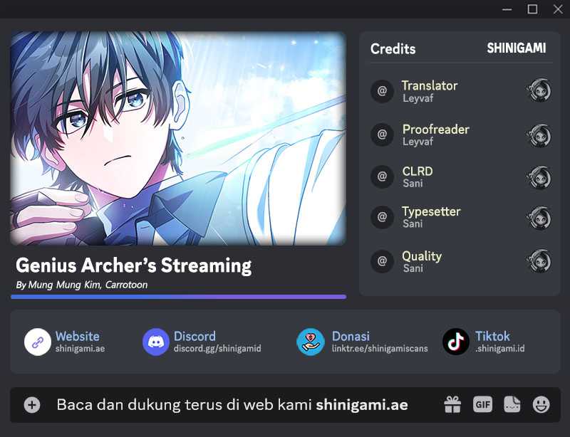 Komik Genius Archer’s Streaming - Chapter 38