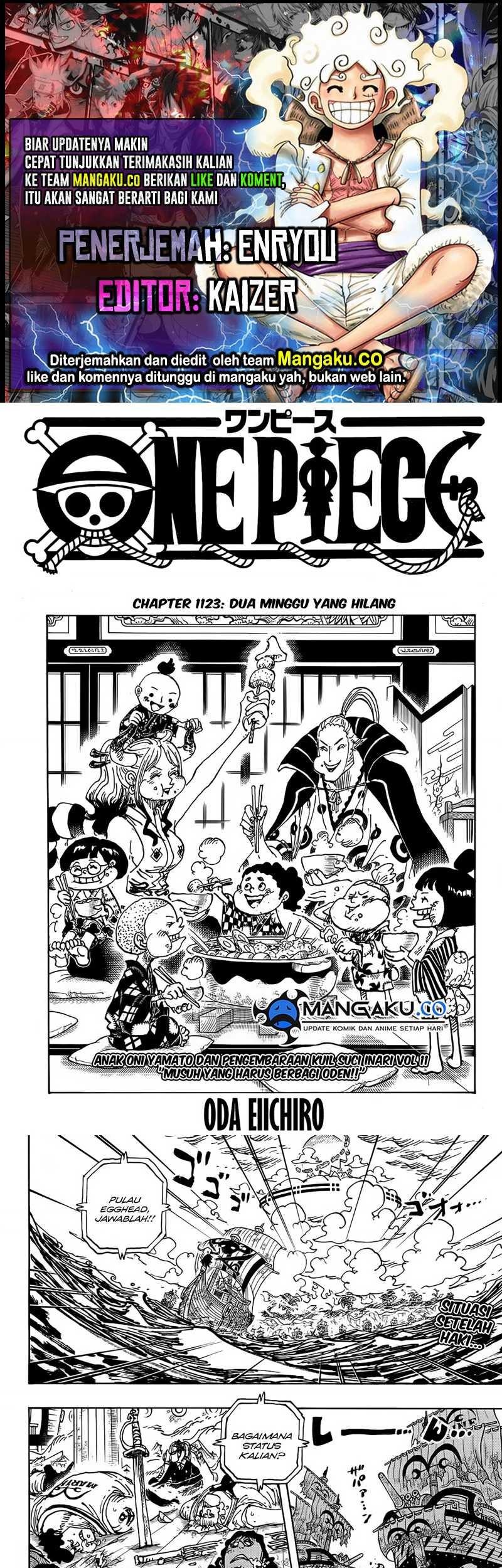 Komik One Piece - Chapter 1123