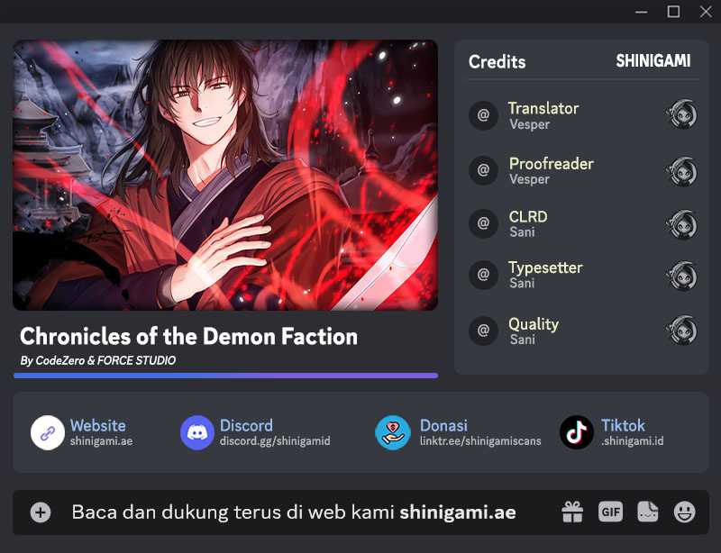 Komik Chronicles of the Demon Faction - Chapter 80