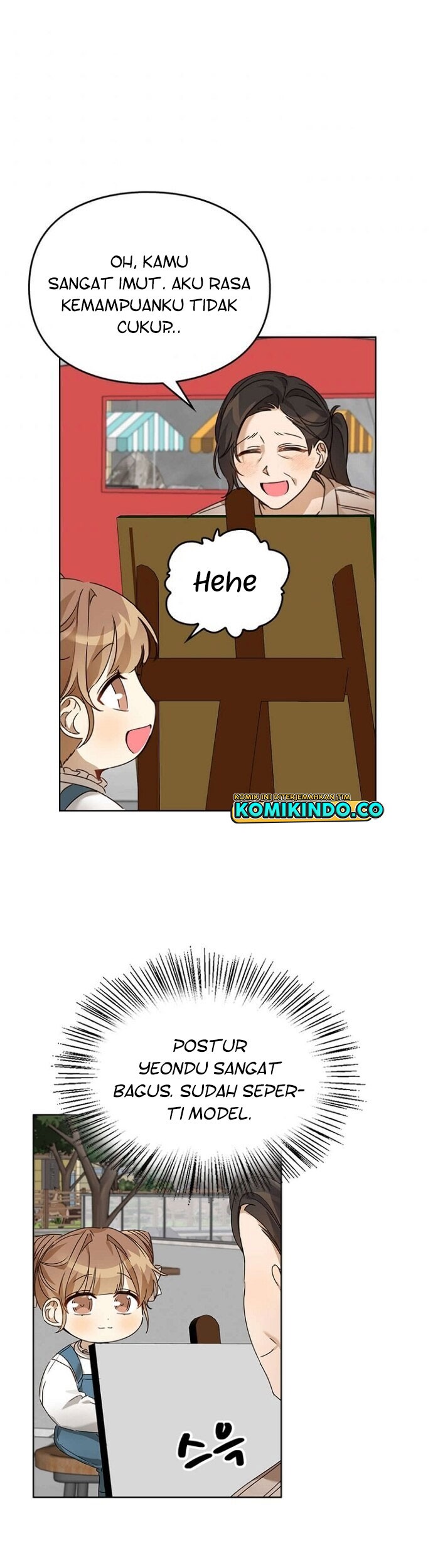 Baca Manhwa I Become a Fool When It Comes to My Daughter Chapter 40 Gambar 2