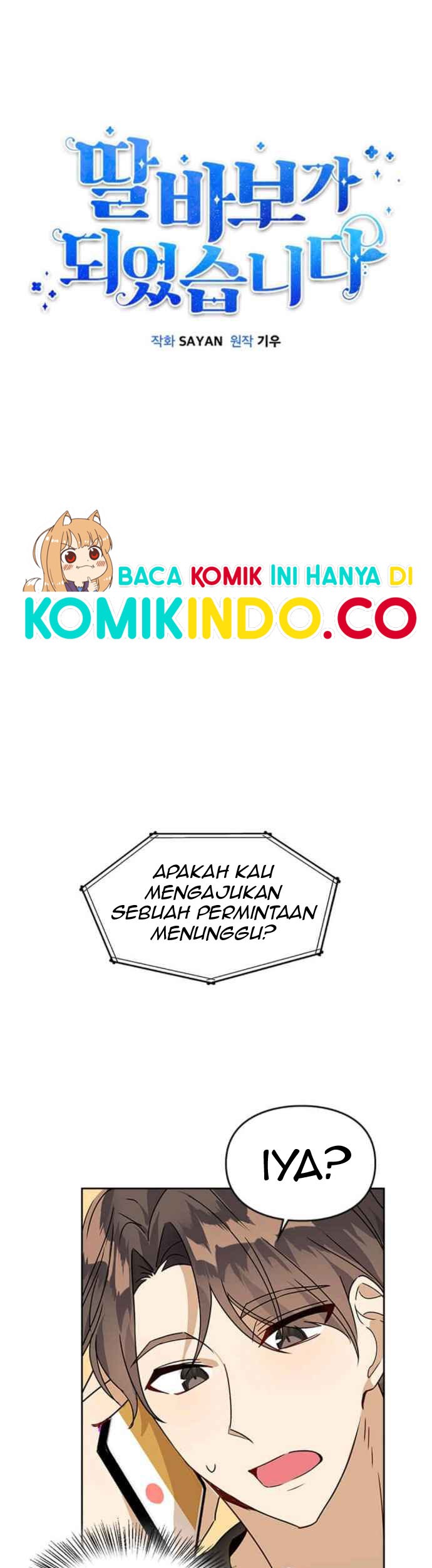 Baca Manhwa I Become a Fool When It Comes to My Daughter Chapter 06 Gambar 2