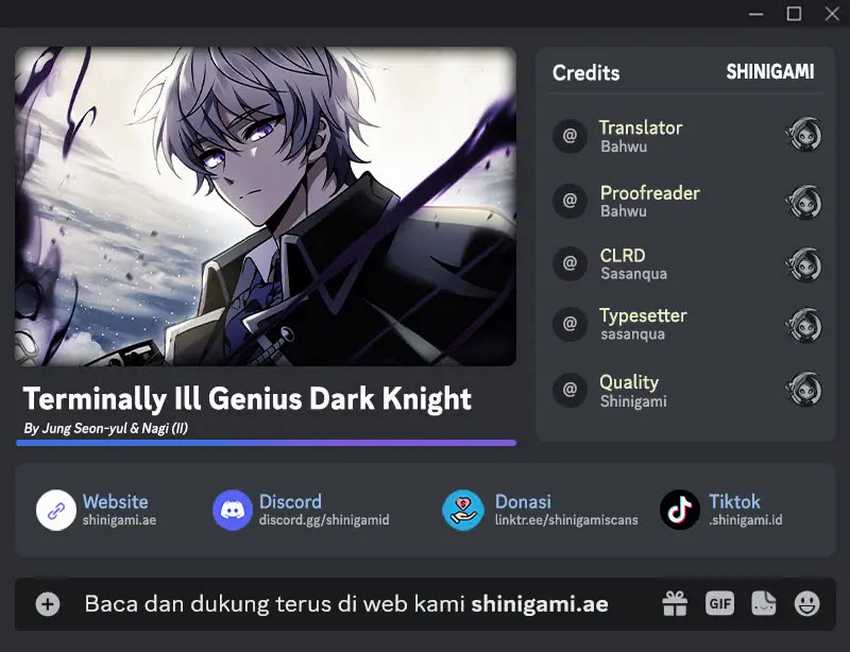 Komik Terminally-Ill Genius Dark Knight - Chapter 72