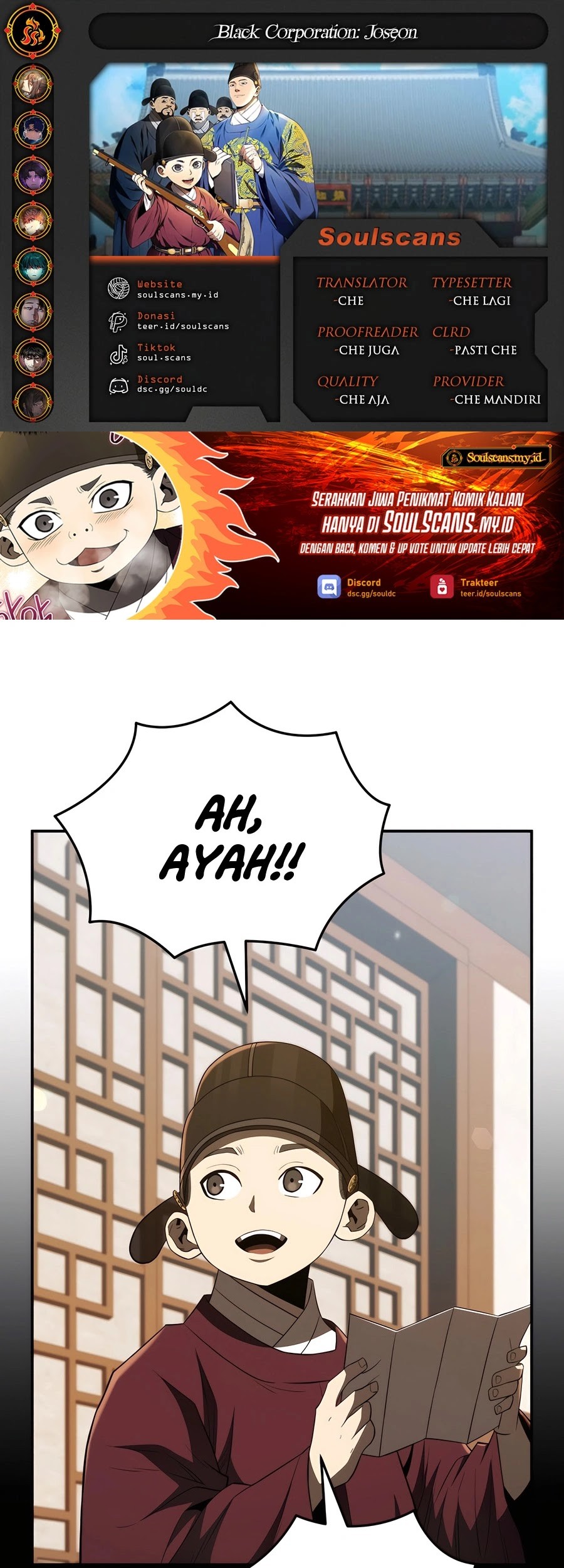 Komik Black Corporation: Joseon - Chapter 50