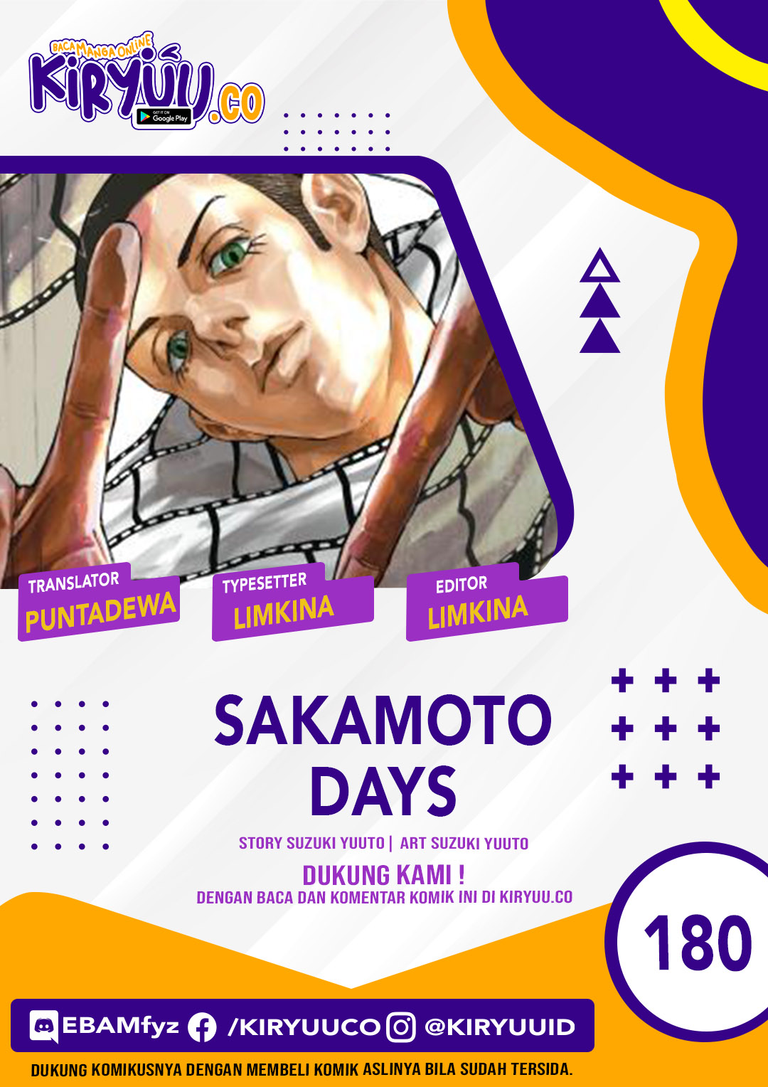 Komik Sakamoto Days - Chapter 180