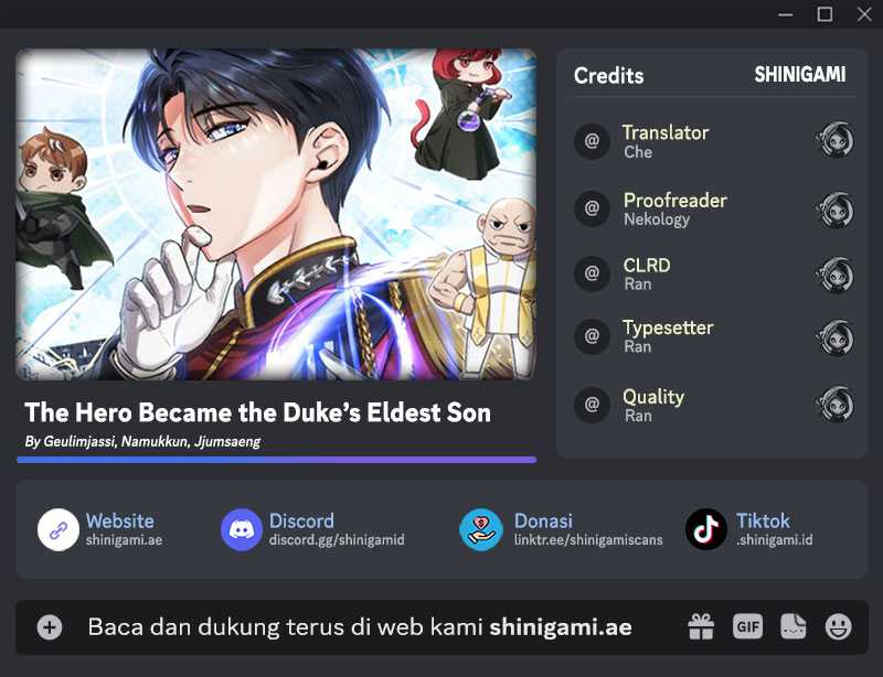 Komik The Hero Became The Duke’s Eldest Son - Chapter 35