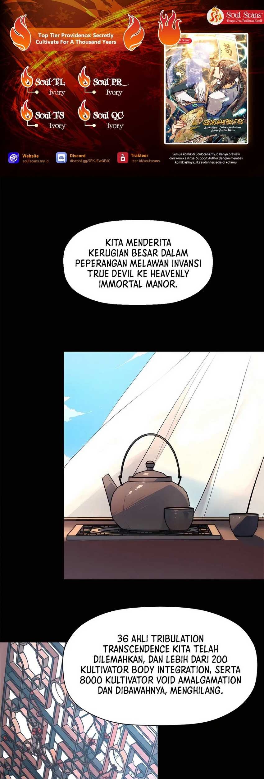Komik Top Tier Providence: Secretly Cultivate for a Thousand Years - Chapter 179