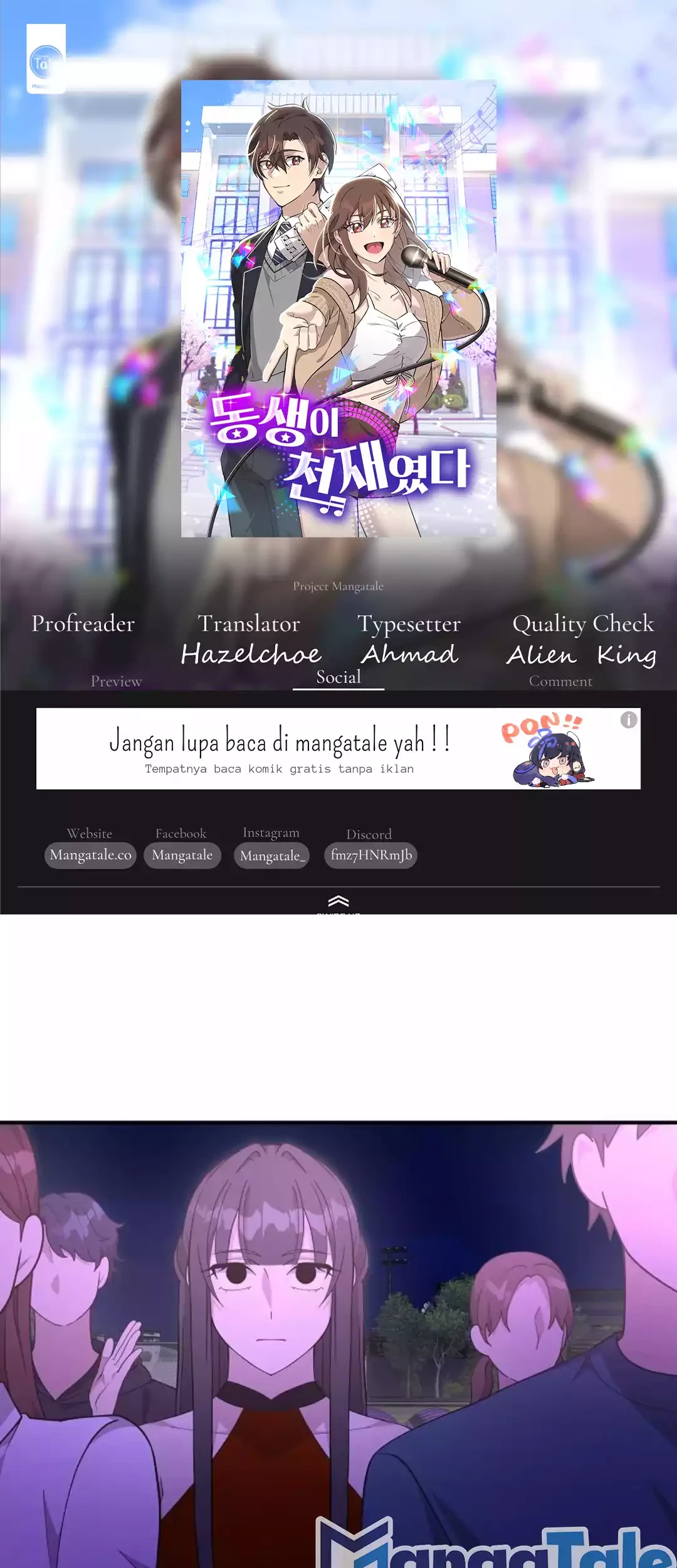 Komik My Younger Sister Was a Genius - Chapter 39