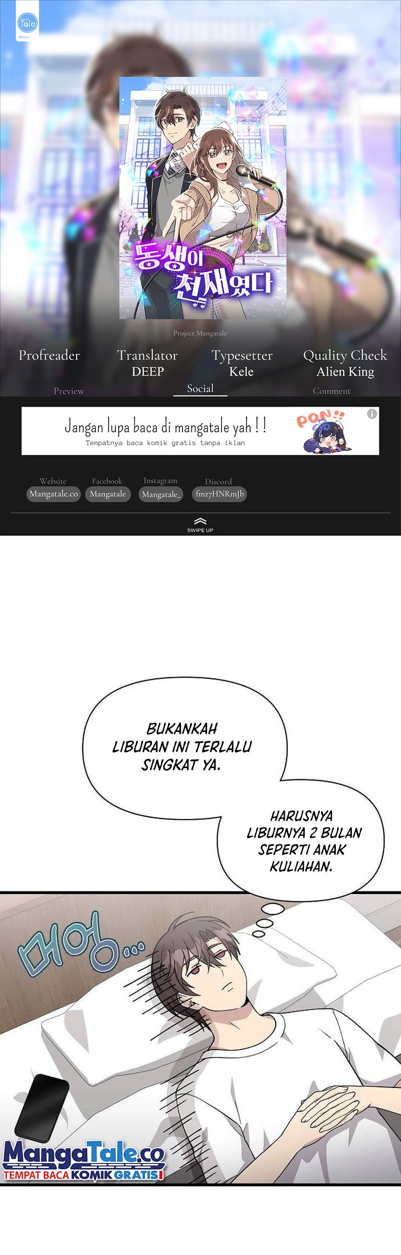 Komik My Younger Sister Was a Genius - Chapter 29