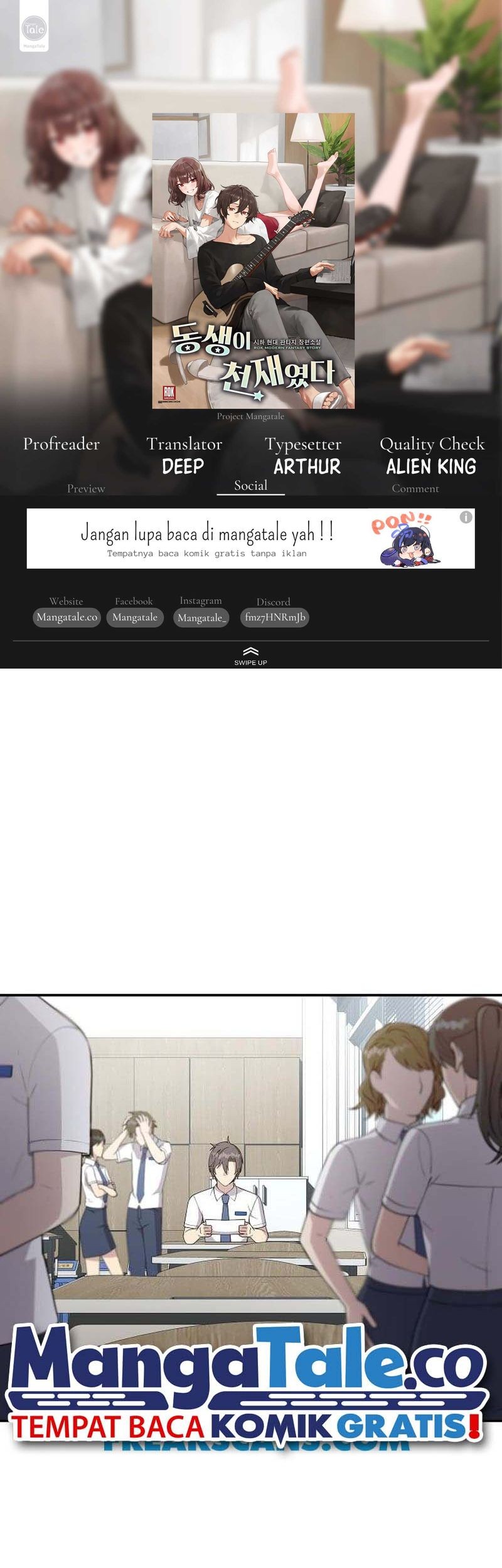 Komik My Younger Sister Was a Genius - Chapter 19