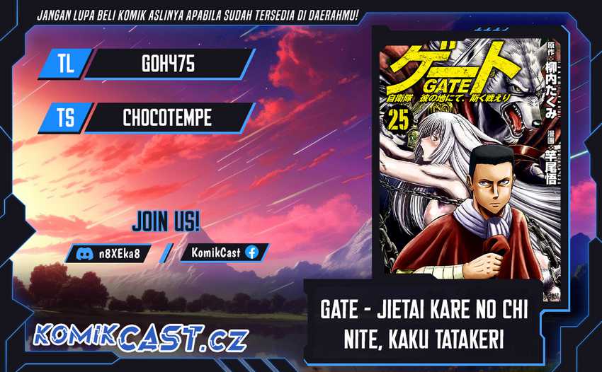 Komik Gate – Jietai Kare no Chi nite Kaku Tatakeri - Chapter 134
