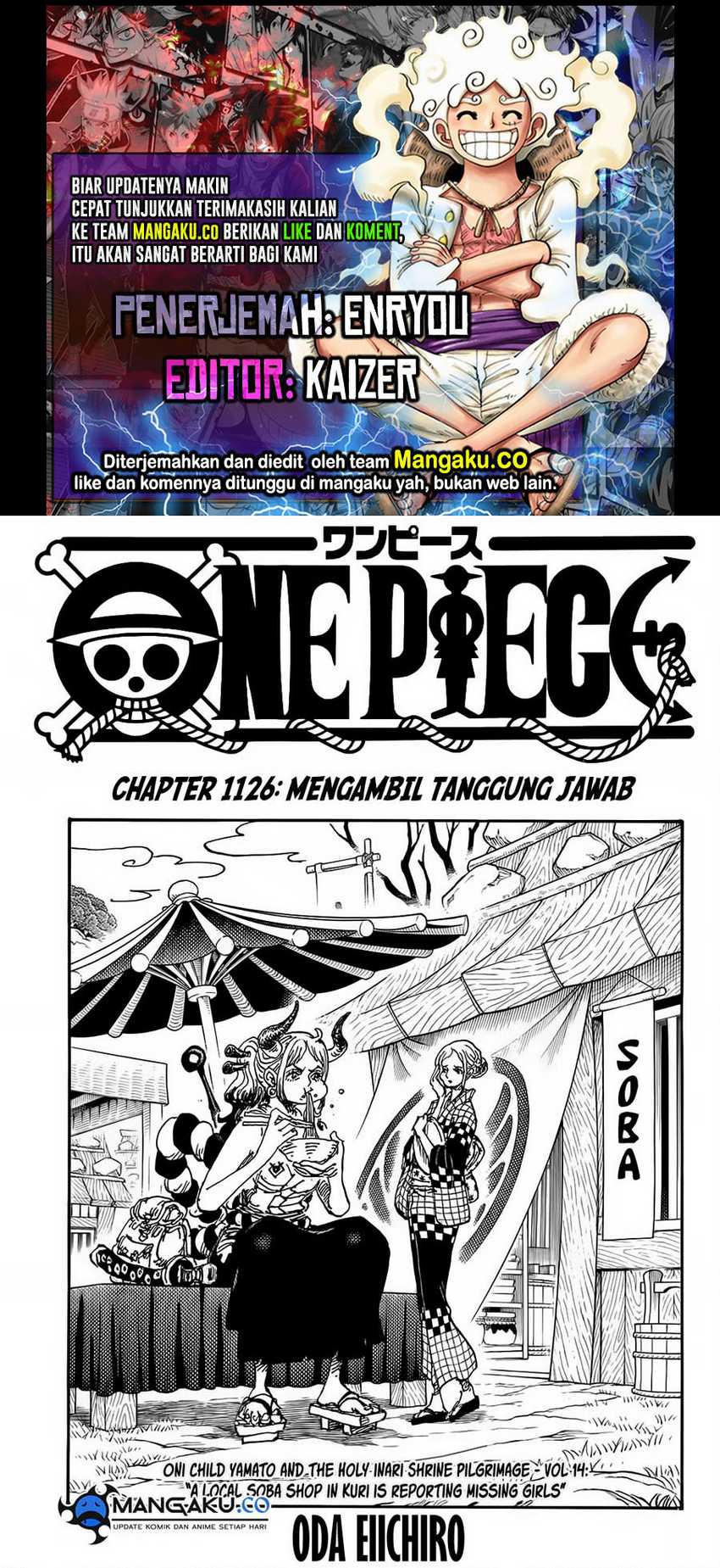 Komik One Piece - Chapter 1126