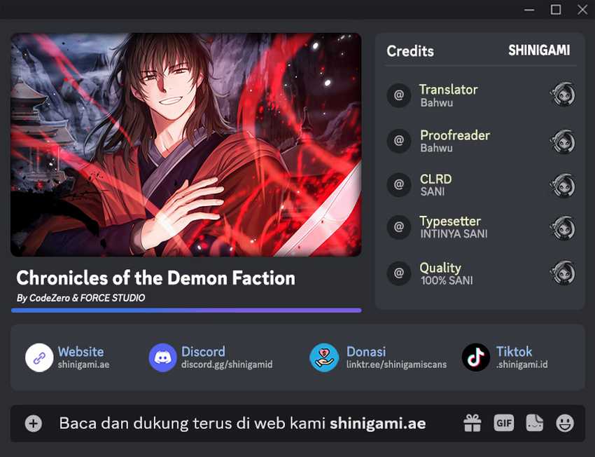 Komik Chronicles of the Demon Faction - Chapter 84