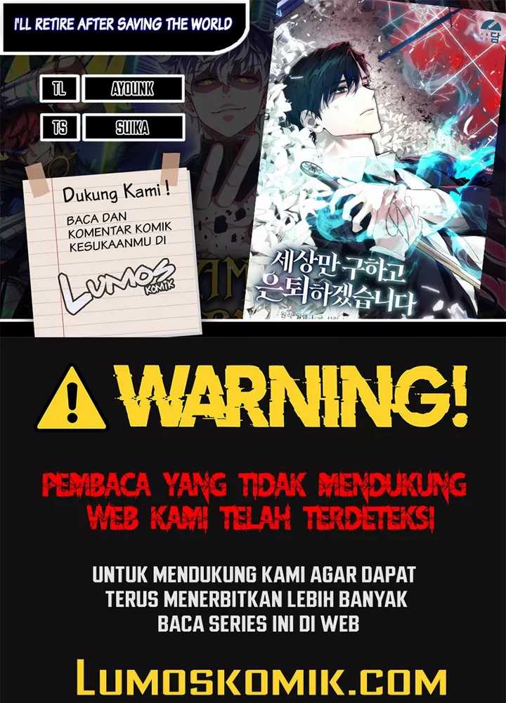 Komik I’ll Retire After Saving the World - Chapter 32