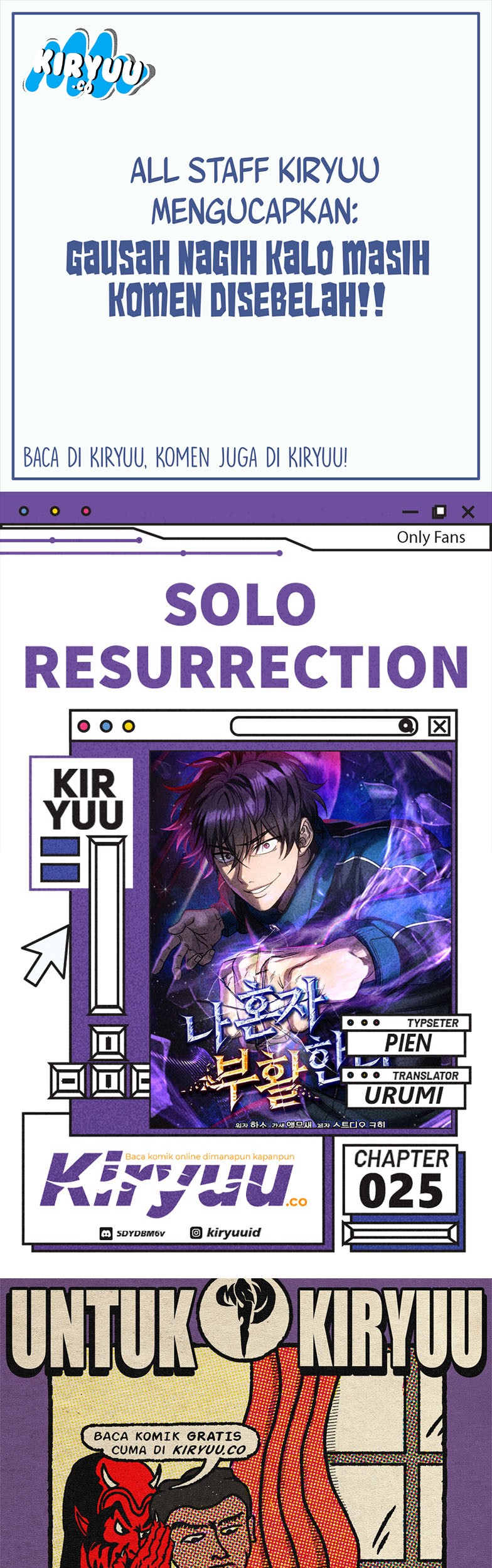 Komik Solo Resurrection - Chapter 25