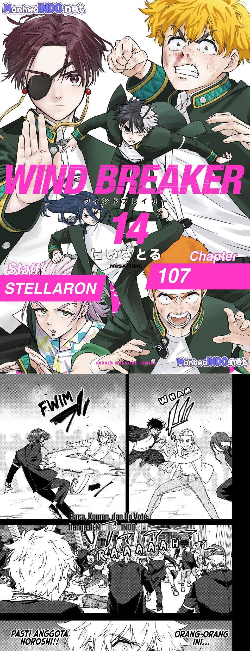 Komik Wind Breaker (NII Satoru) - Chapter 107