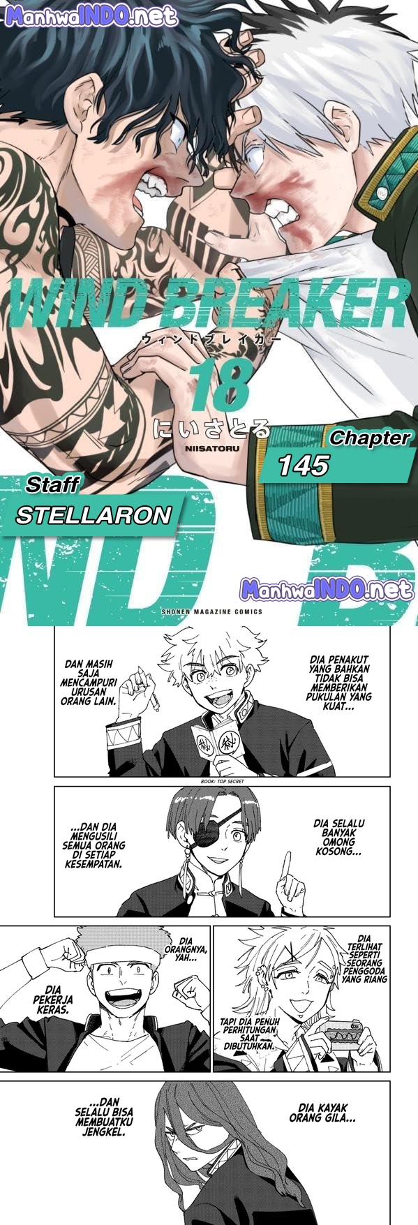 Komik Wind Breaker (NII Satoru) - Chapter 145