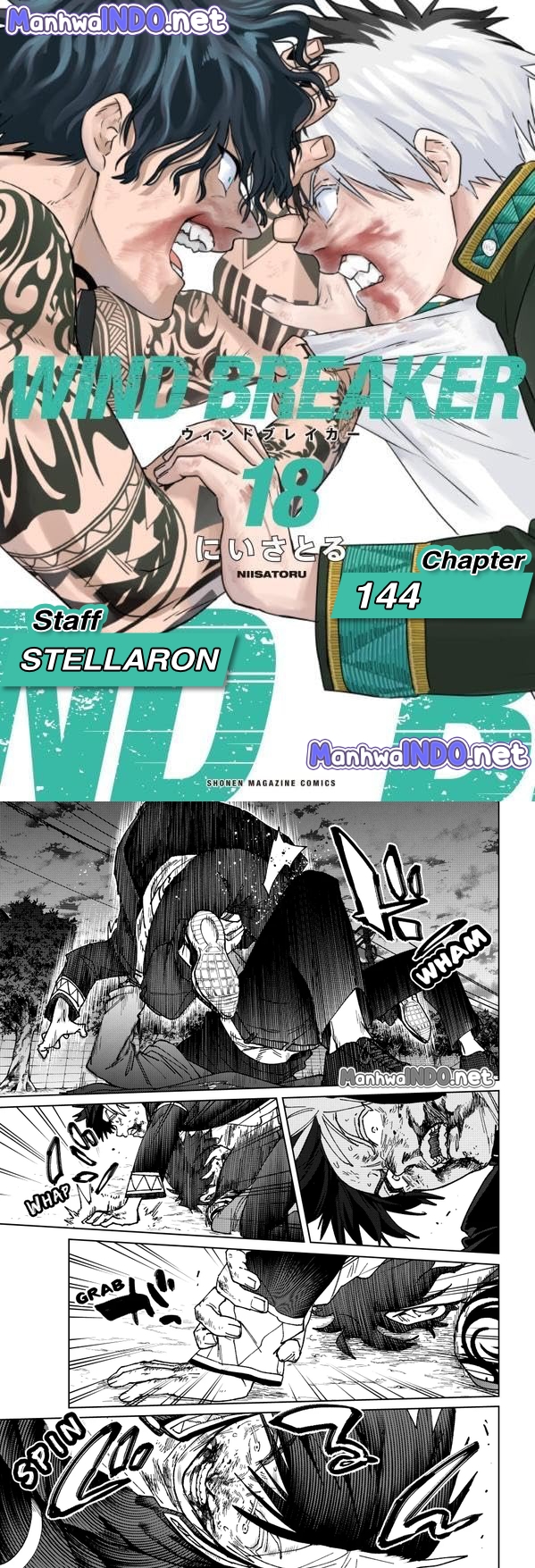 Komik Wind Breaker (NII Satoru) - Chapter 144