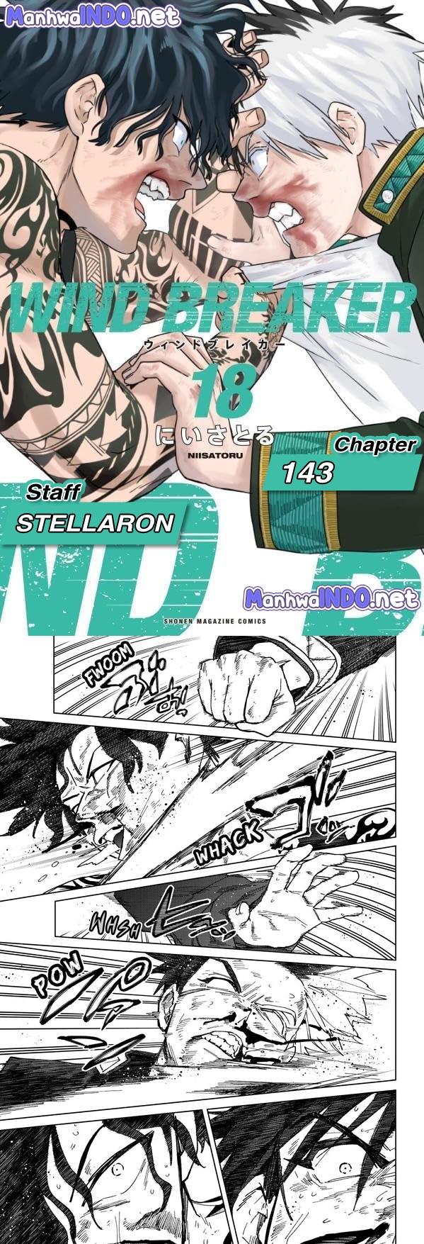Komik Wind Breaker (NII Satoru) - Chapter 143