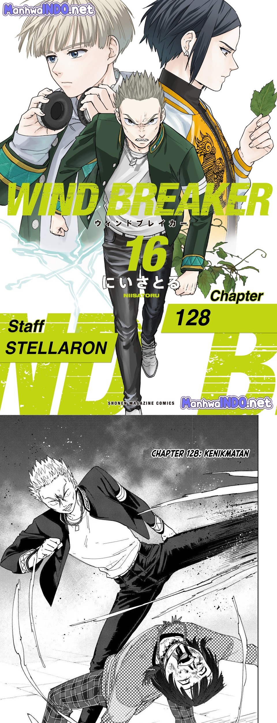 Komik Wind Breaker (NII Satoru) - Chapter 128
