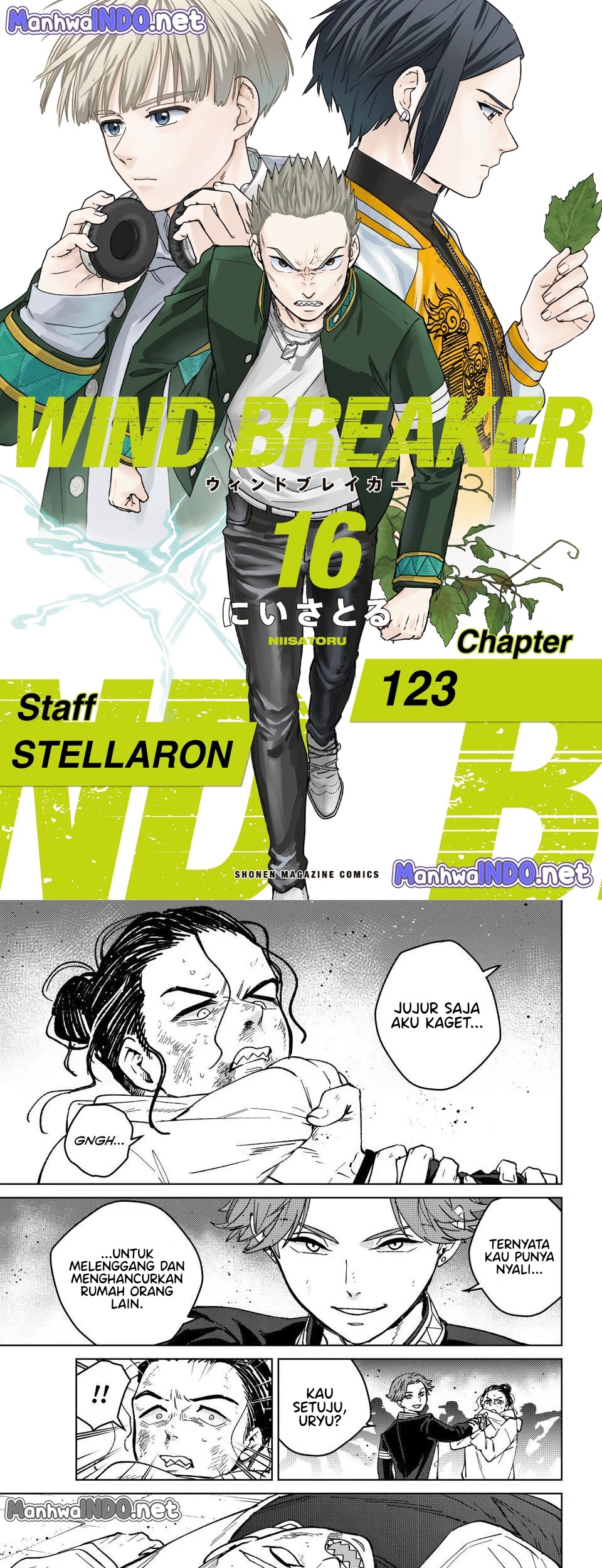 Komik Wind Breaker (NII Satoru) - Chapter 123