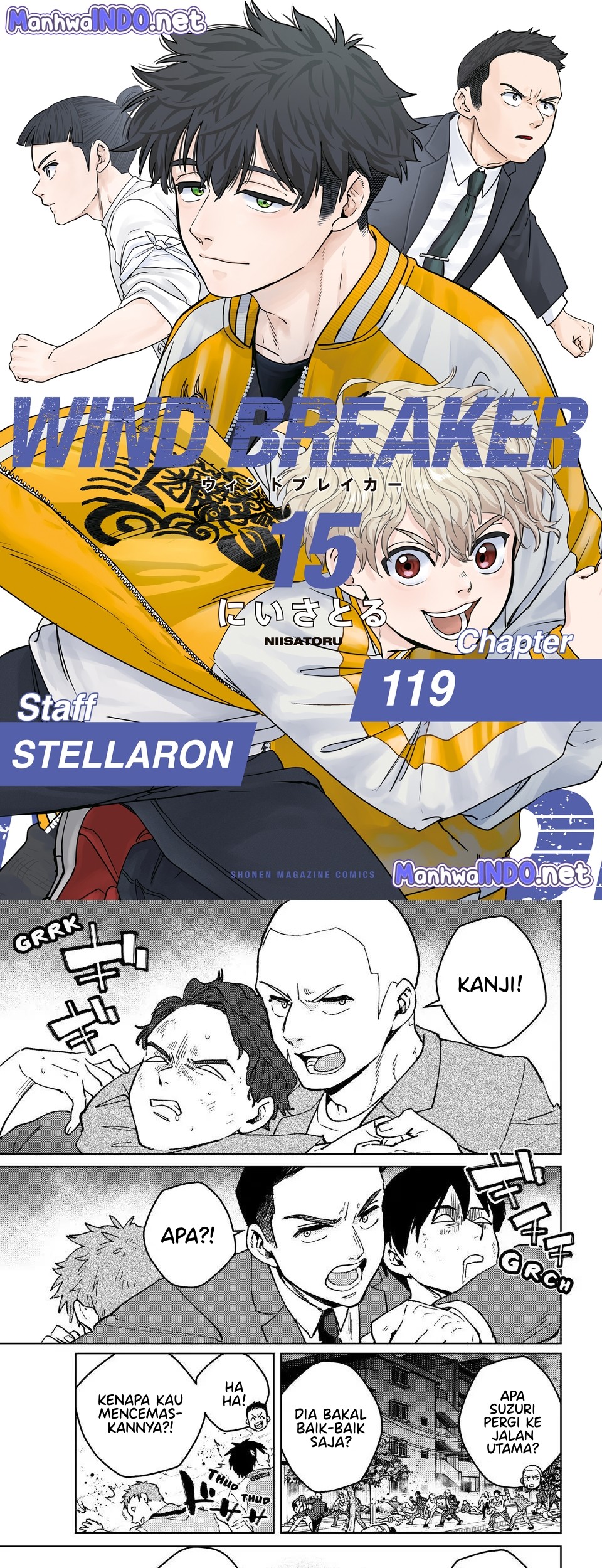 Komik Wind Breaker (NII Satoru) - Chapter 119