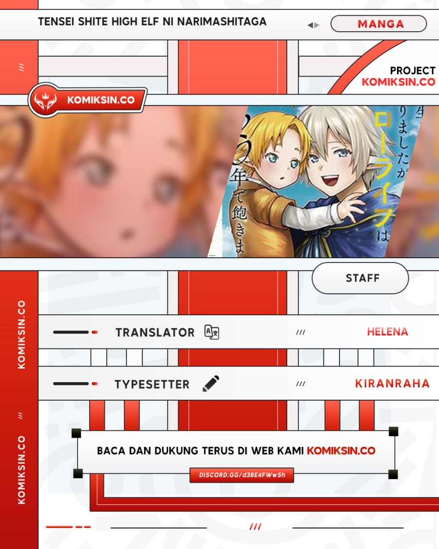 Komik Tensei Shite High Elf ni Narimashitaga, Slow Life wa 120-nen de Akimashita - Chapter 28
