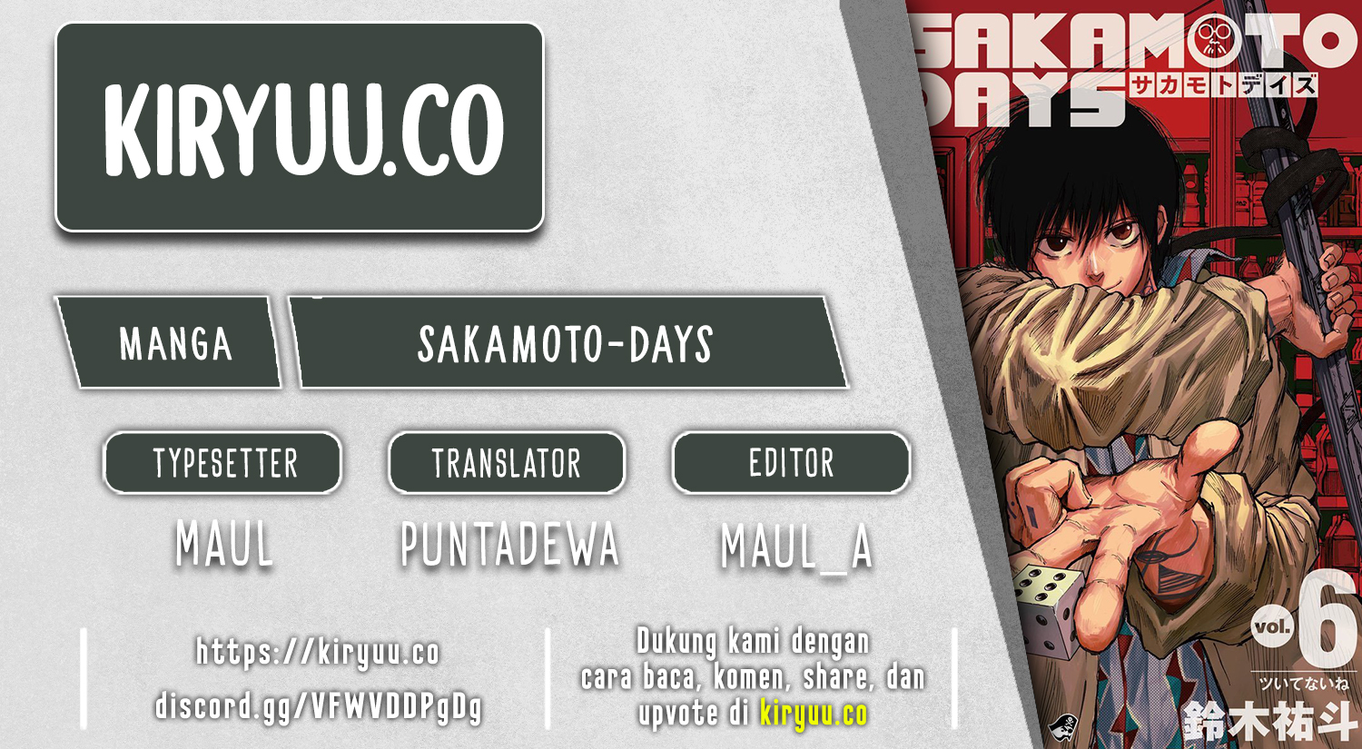 Komik Sakamoto Days - Chapter 184