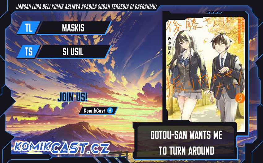 Komik Gotou-san Wants Me To Turn Around - Chapter 56