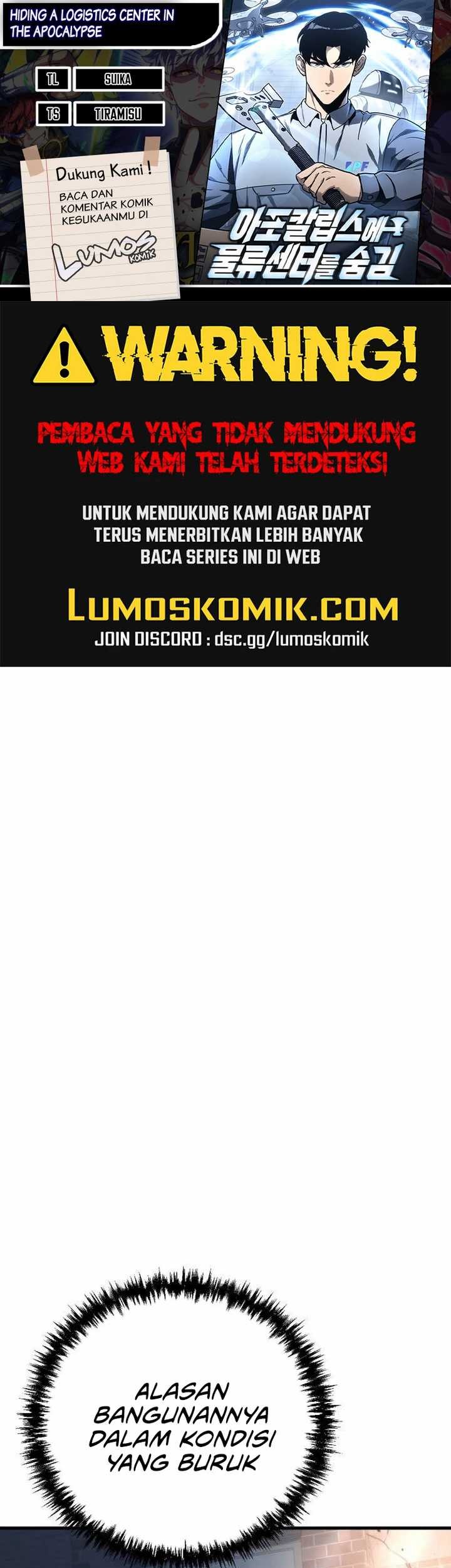 Komik Hiding a Logistics Center in the Apocalypse - Chapter 08