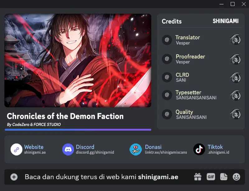 Komik Chronicles of the Demon Faction - Chapter 87