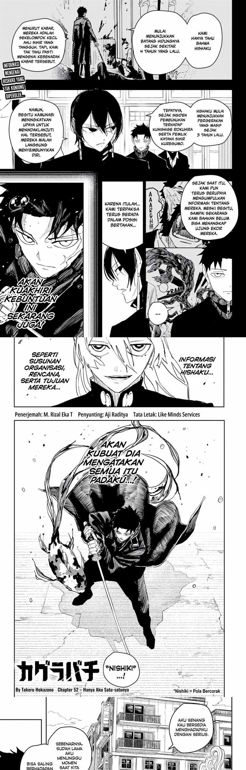 Komik Kagurabachi - Chapter 52