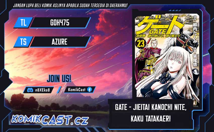 Komik Gate – Jietai Kare no Chi nite Kaku Tatakeri - Chapter 135