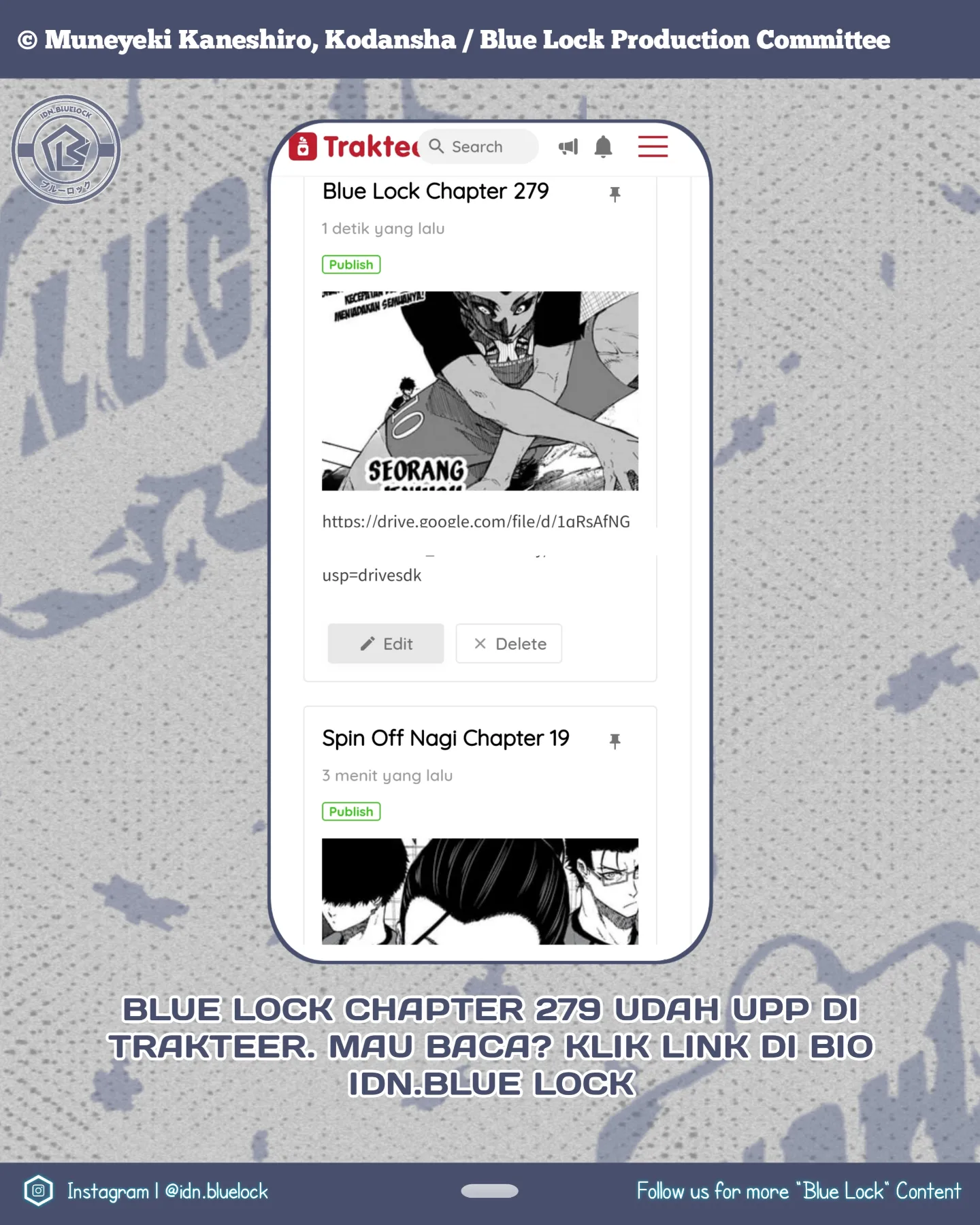Komik Blue Lock - Chapter 278
