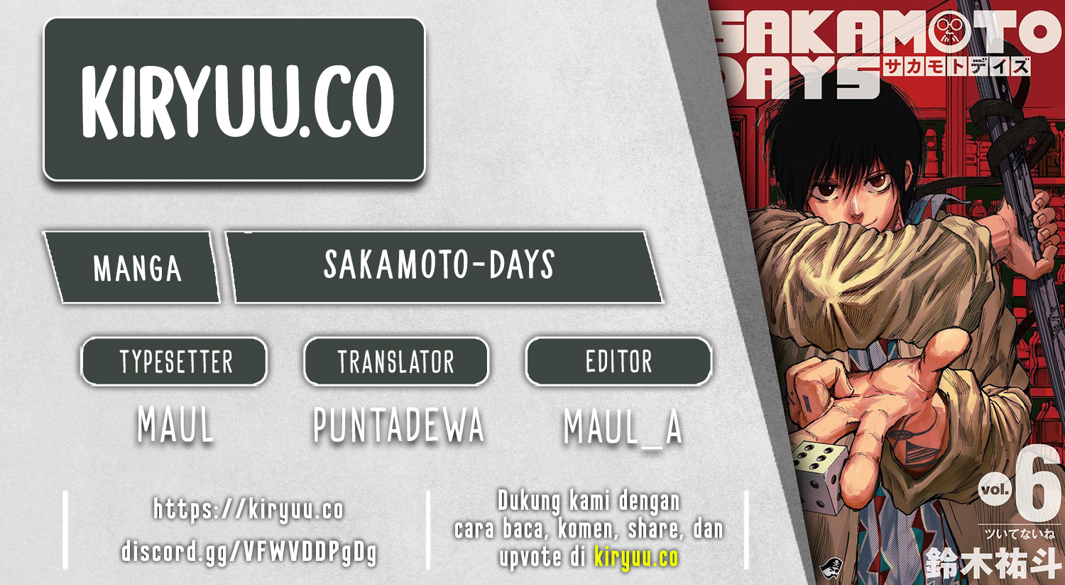 Komik Sakamoto Days - Chapter 185