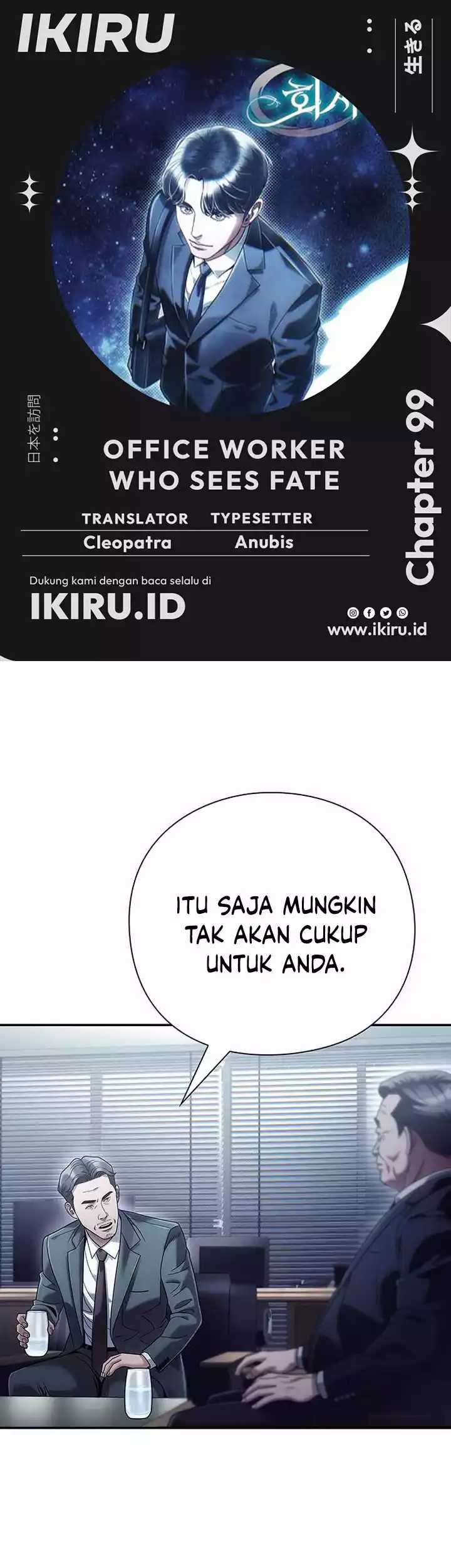 Komik Office Worker Who Sees Fate - Chapter 99