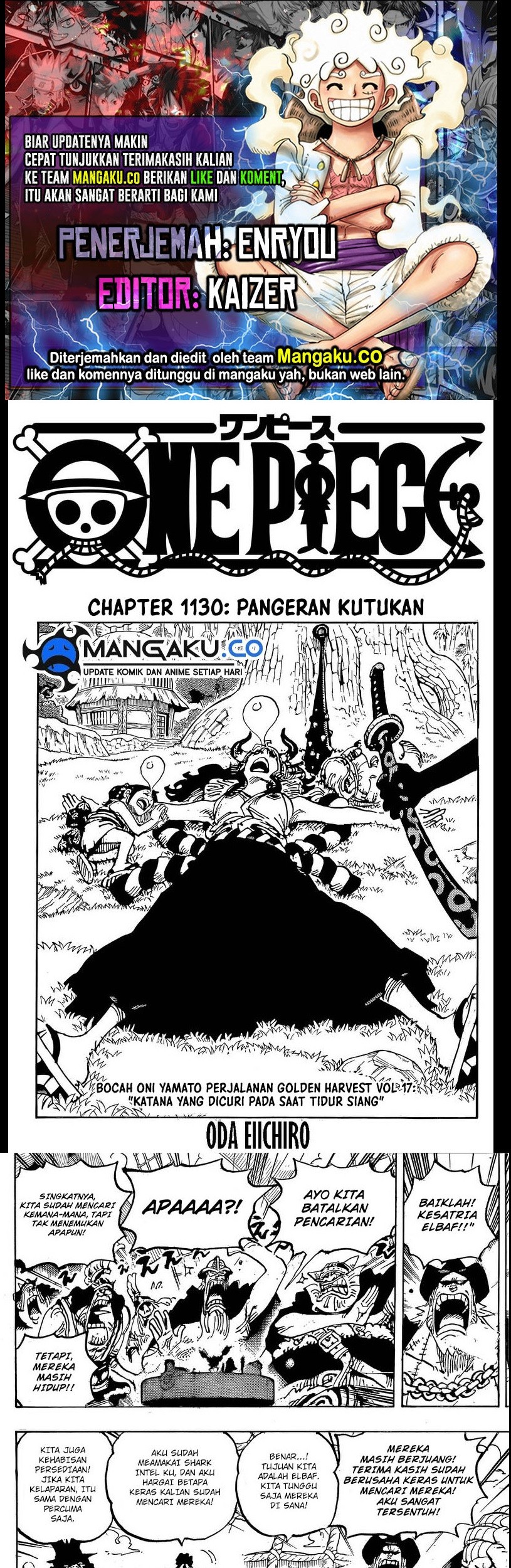 Komik One Piece - Chapter 1130