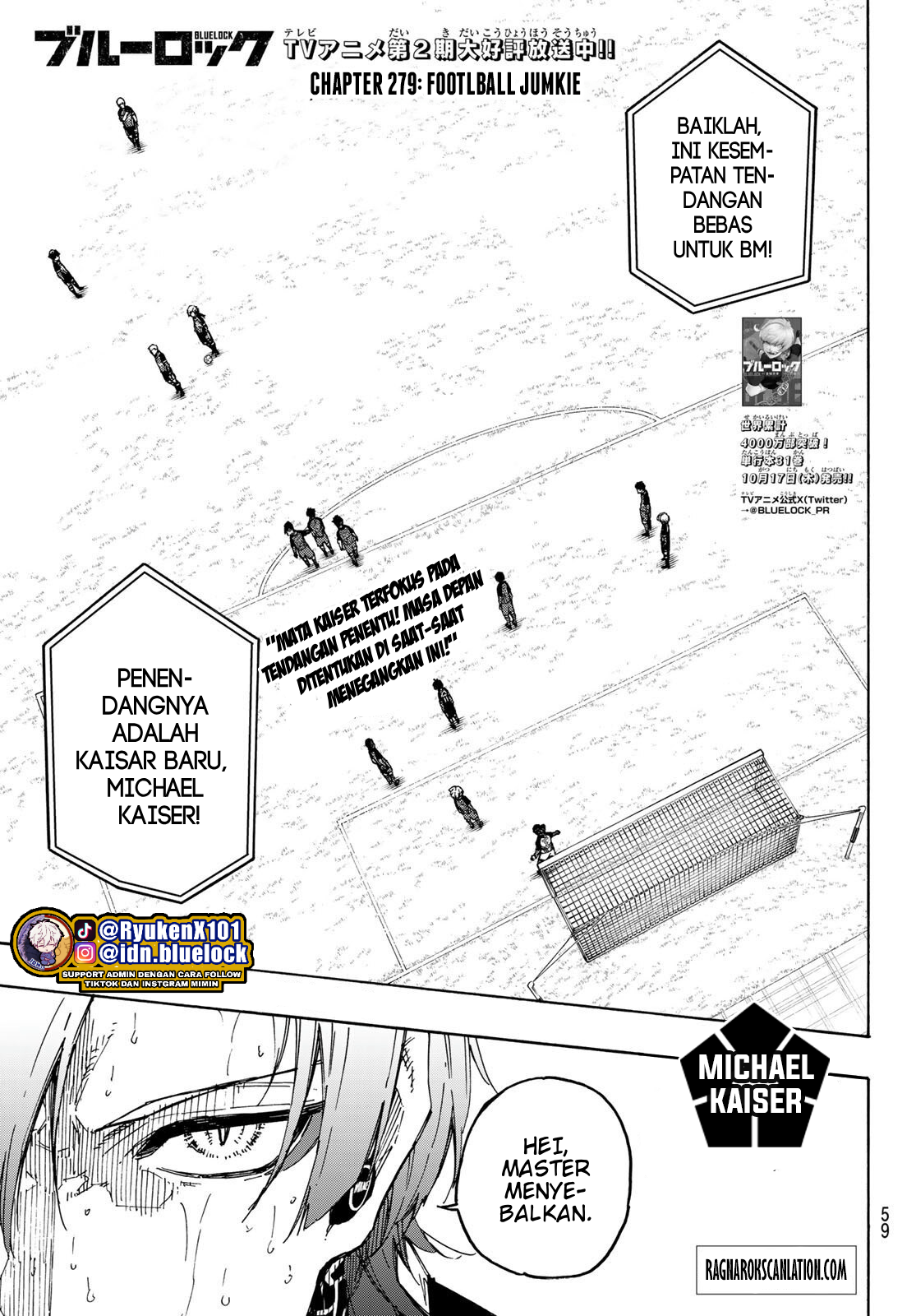 Komik Blue Lock - Chapter 279
