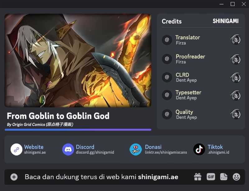Komik From Goblin to Goblin God - Chapter 22