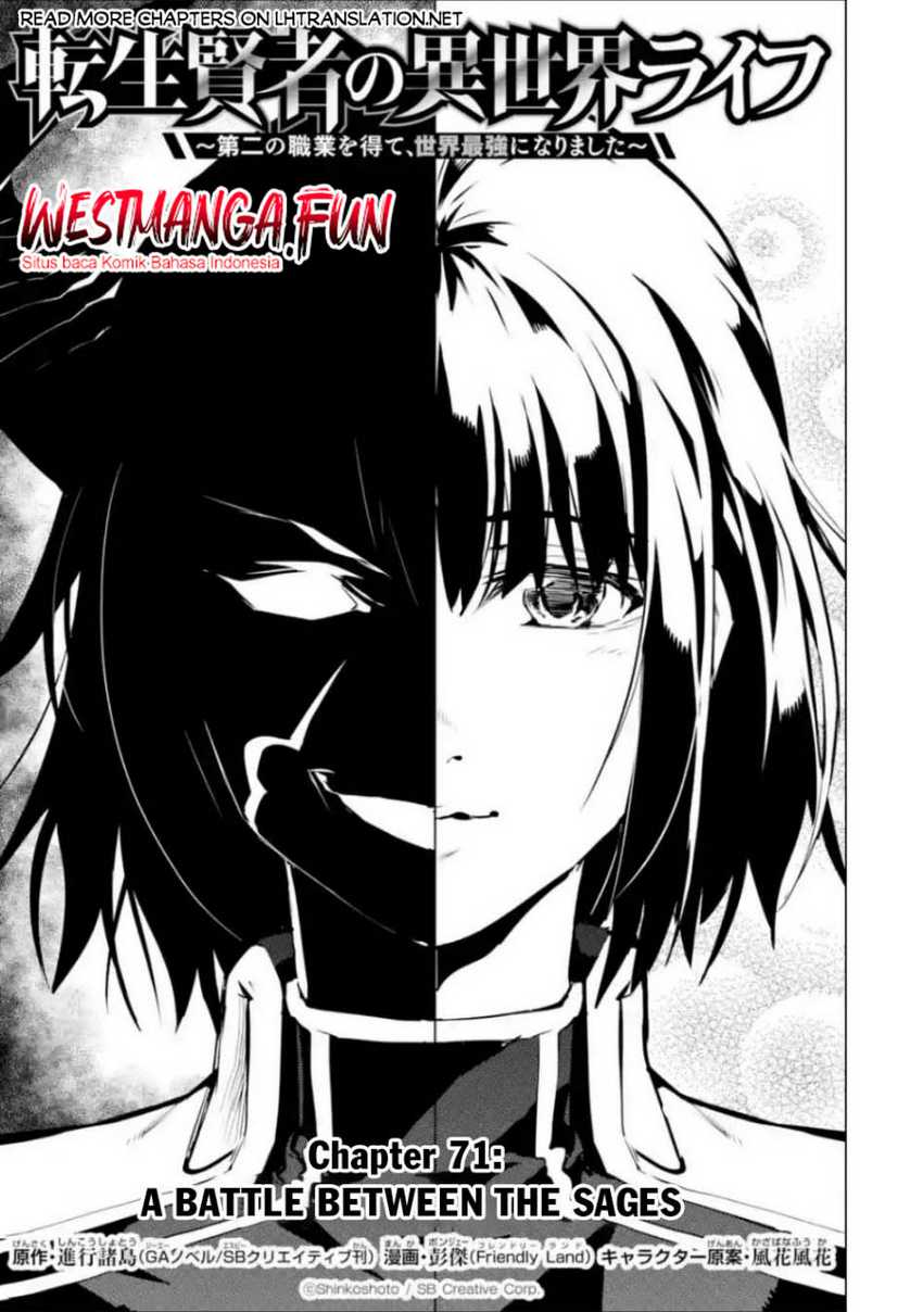 Baca Manga Tensei Kenja no Isekai Raifu Chapter 71.1 Gambar 2