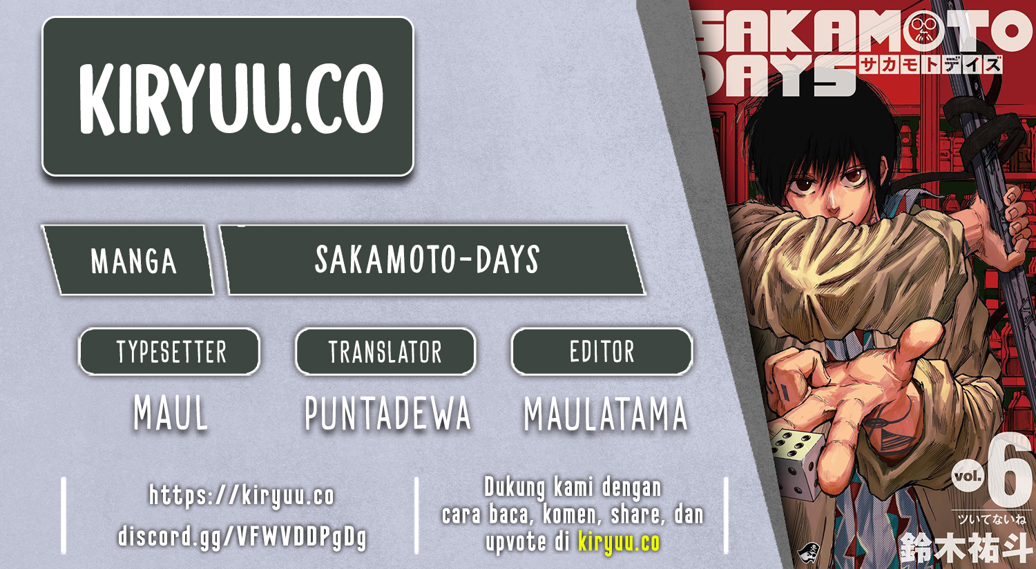 Komik Sakamoto Days - Chapter 187