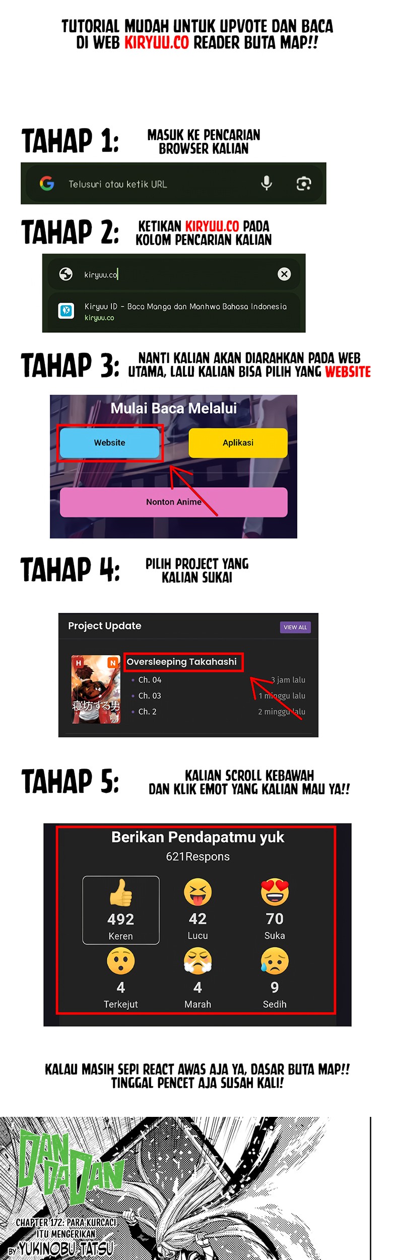 Baca Manga DANDADAN Chapter 172 Gambar 2