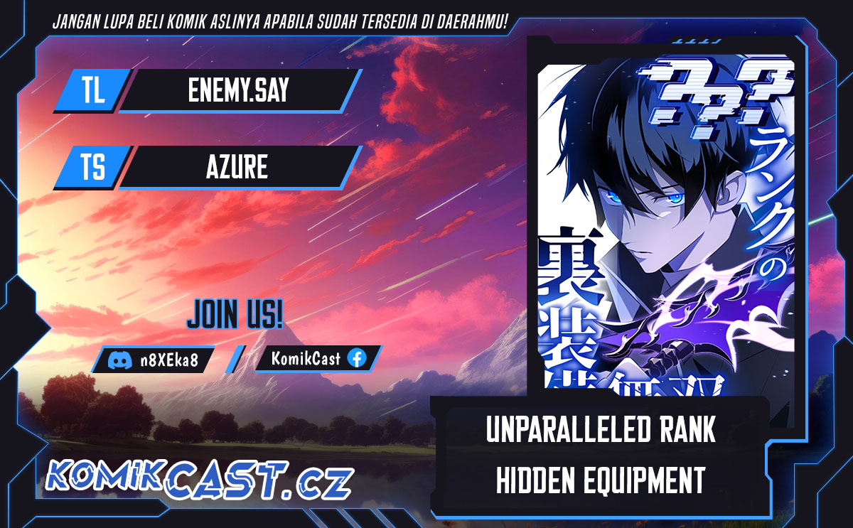 Komik Unparalleled ??? Rank Hidden Equipment - Chapter 20