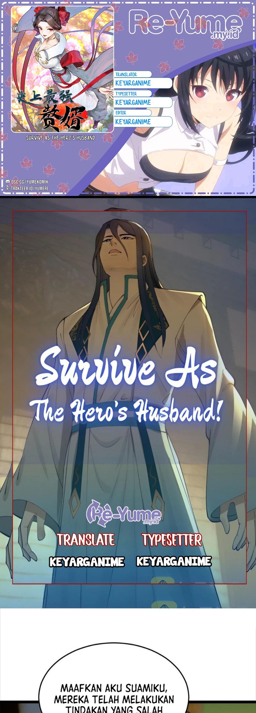 Komik Survive As The Hero’s Husband - Chapter 38