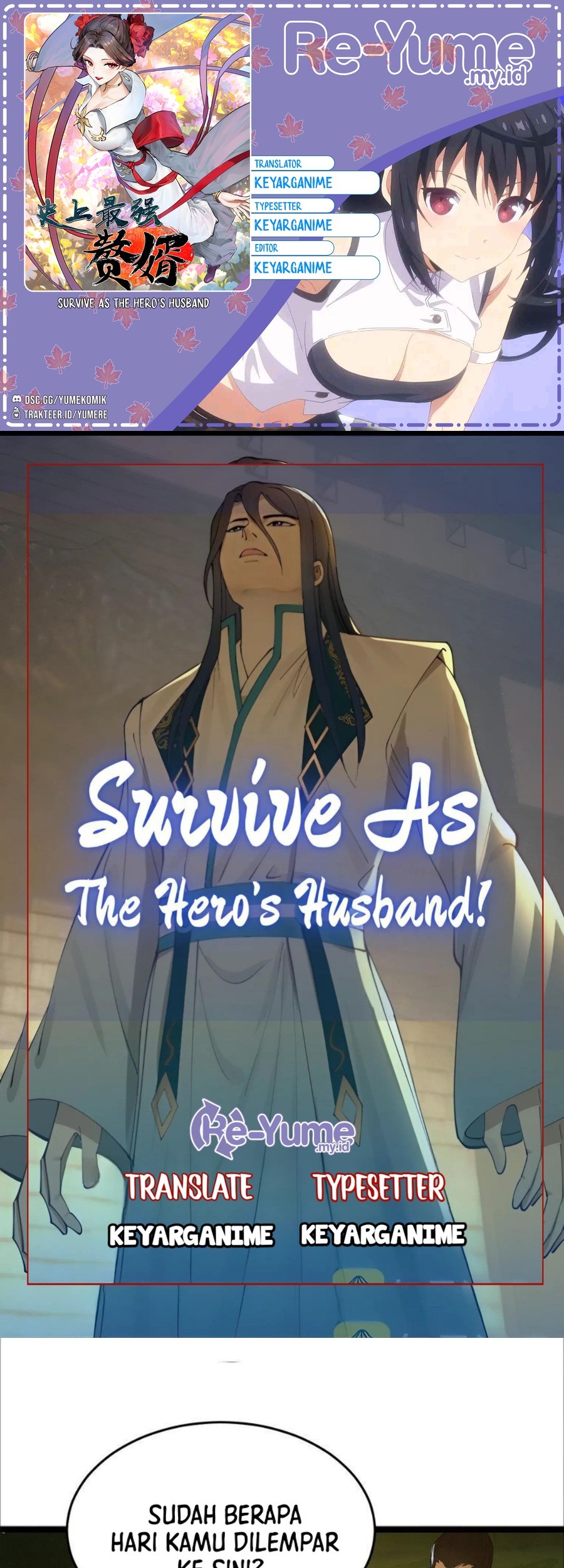 Komik Survive As The Hero’s Husband - Chapter 36
