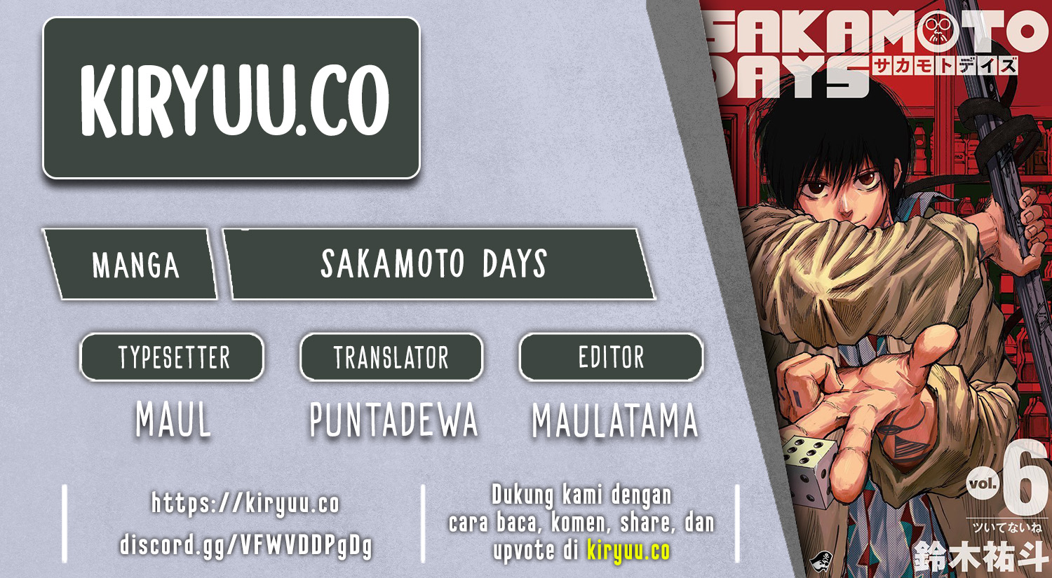 Komik Sakamoto Days - Chapter 188