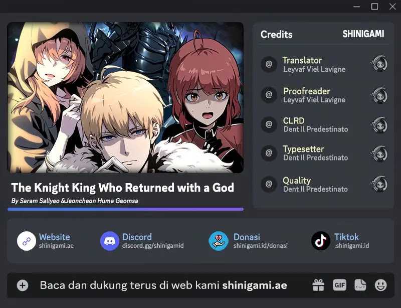 Komik The Knight King Who Returned with a God - Chapter 86