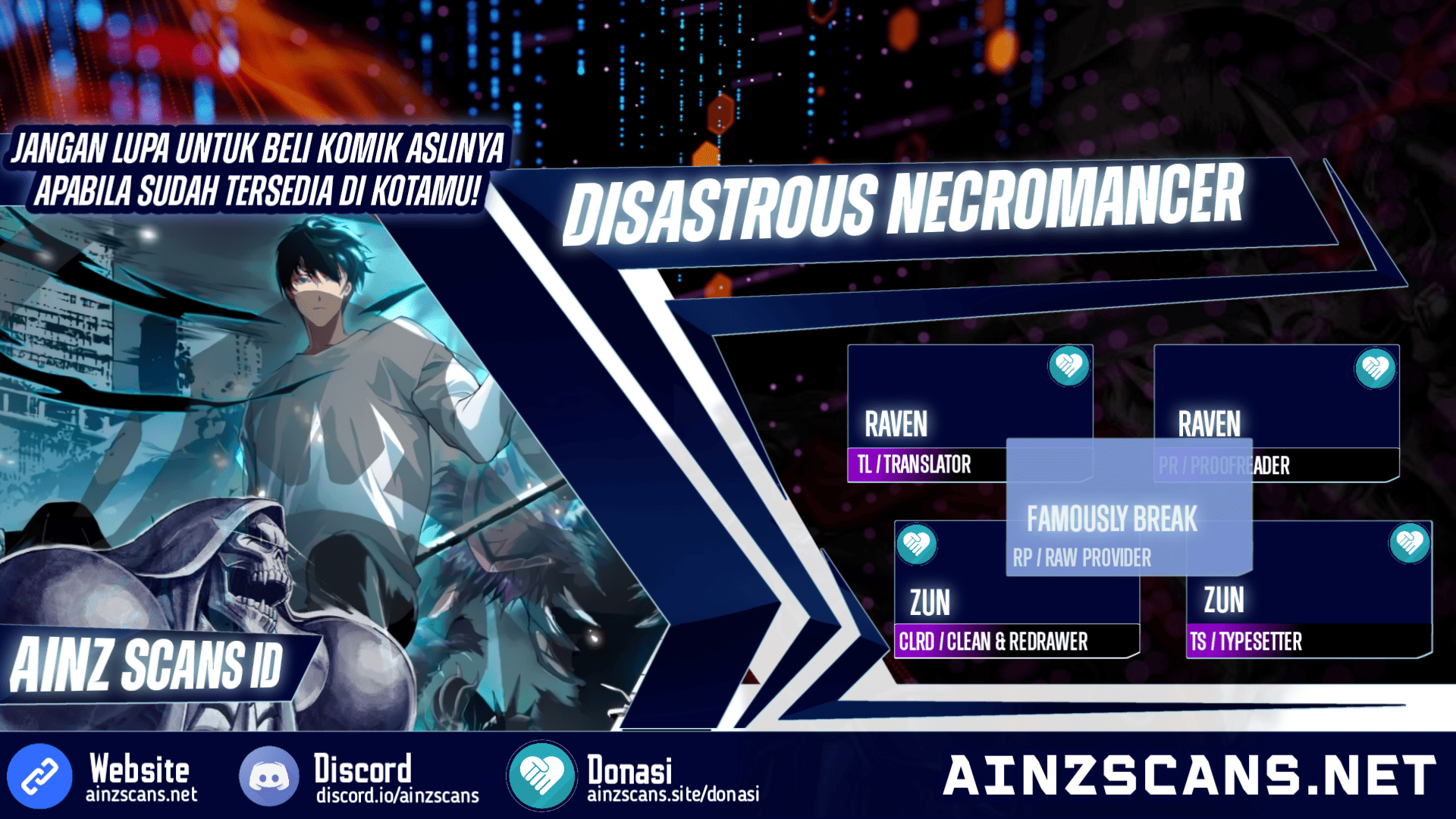 Komik Disastrous Necromancer - Chapter 130