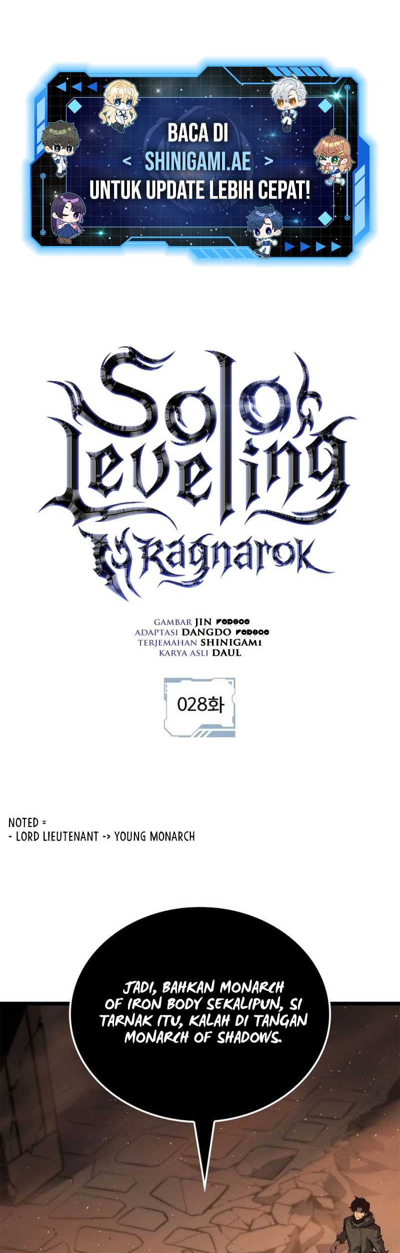 Baca Manhwa Solo Leveling: Ragnarok Chapter 28 Gambar 2