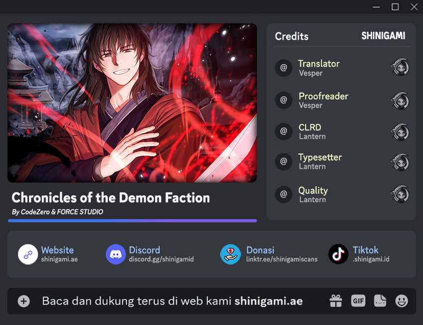 Komik Chronicles of the Demon Faction - Chapter 93