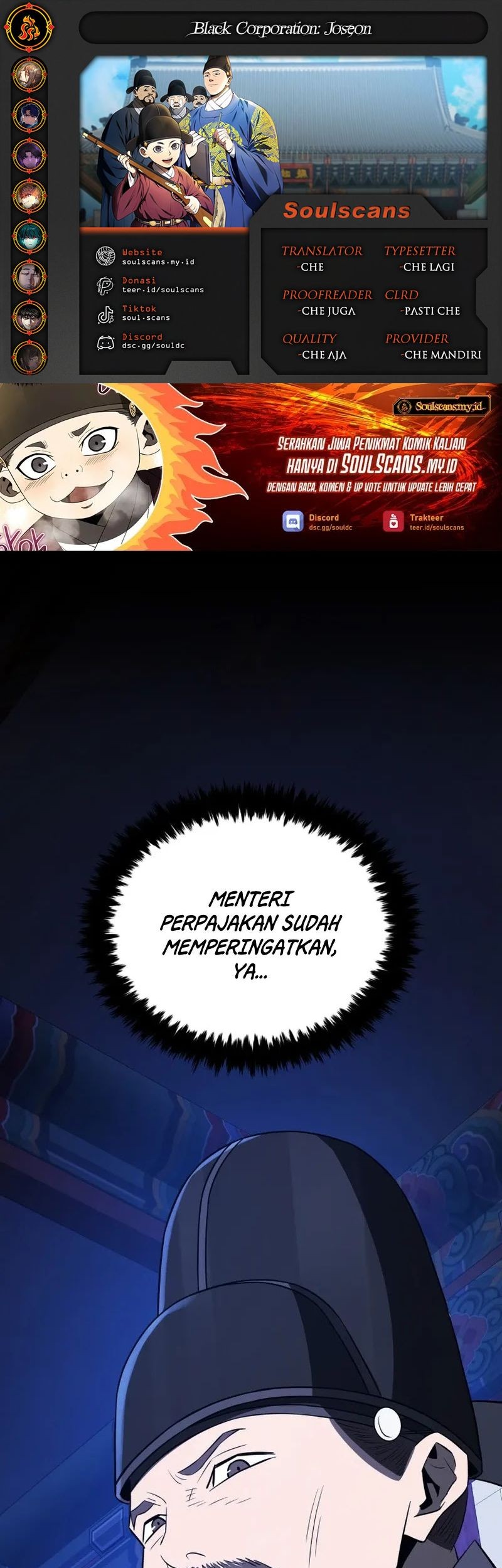 Komik Black Corporation: Joseon - Chapter 60